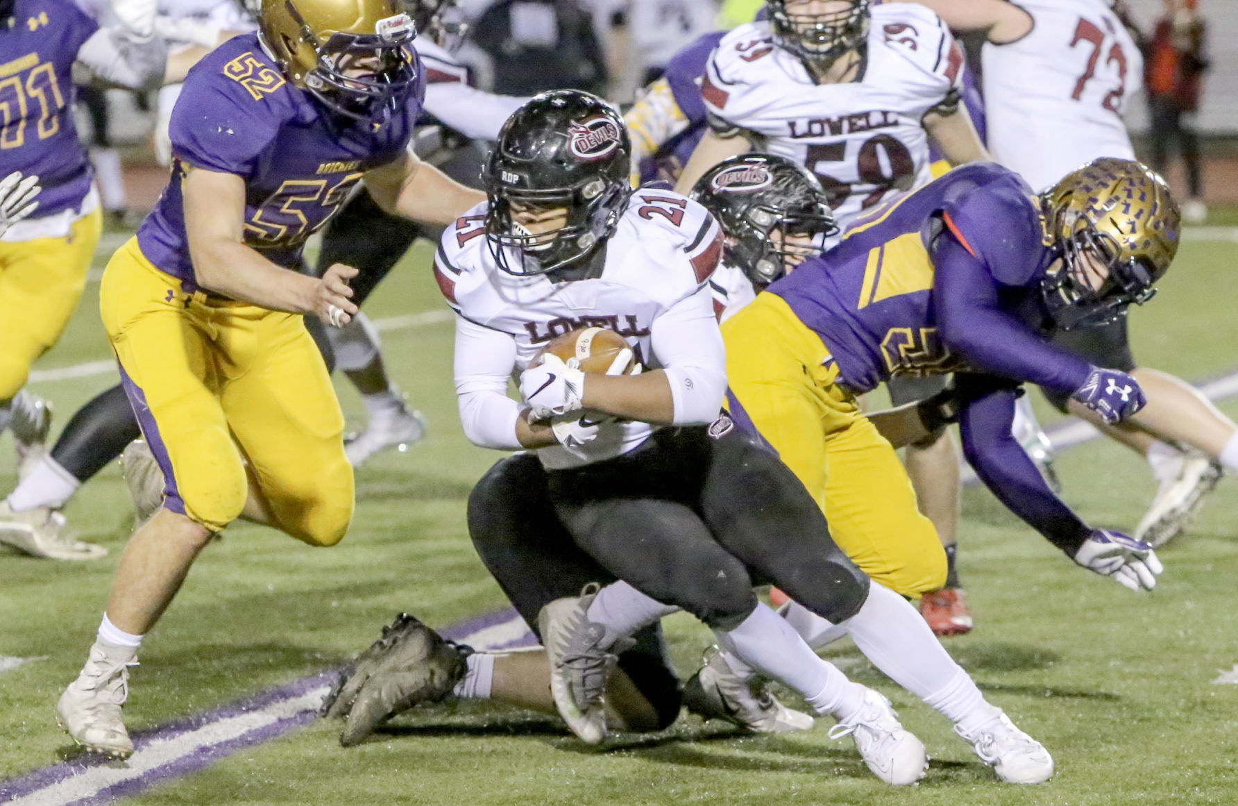 Hobart/Lowell, Football